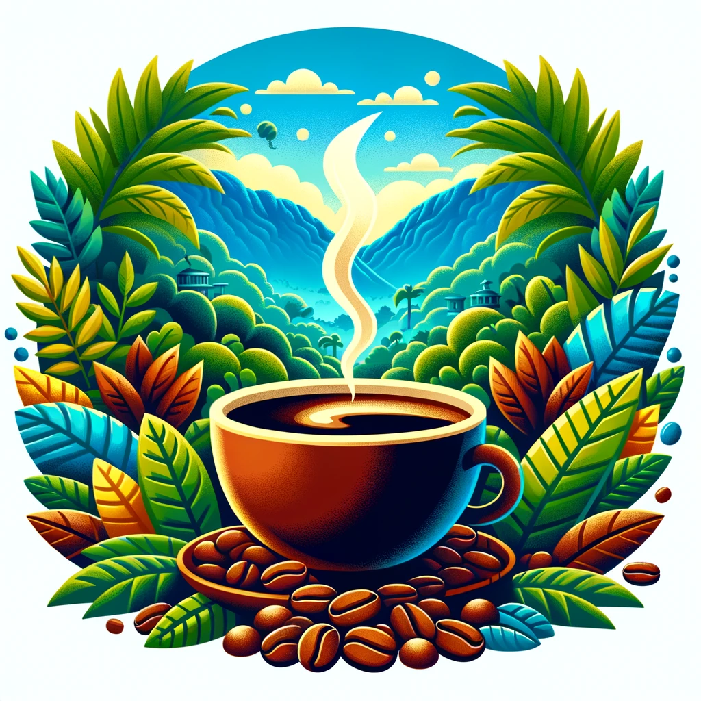 ジャマイカ産のコーヒー